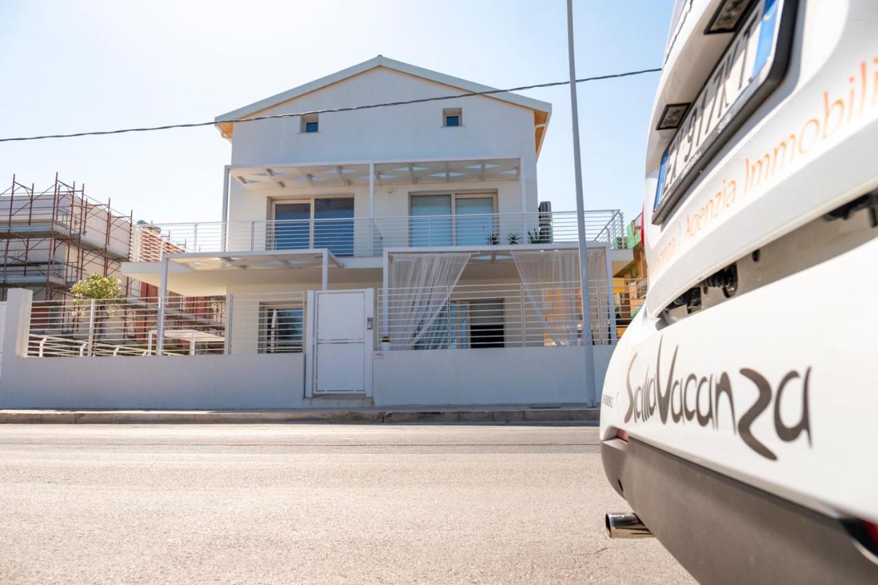 אבולה Vjman House Sea Beach - Siciliavacanza מראה חיצוני תמונה